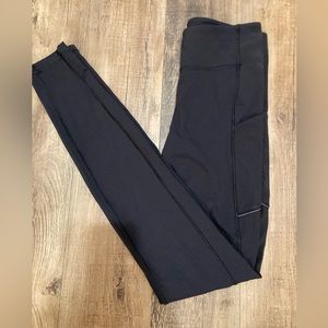 Lululemon size 6 tall black leggings